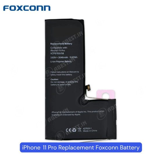 REPLACEMENT FOR IPHONE 11 PRO FOXCONN BATTERY